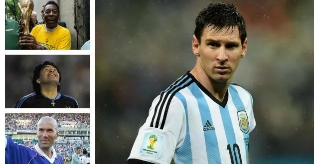 photo pelé, maradona, zidane, ils ont tous gagné la coupe du monde. &copy; photo : afp / archives