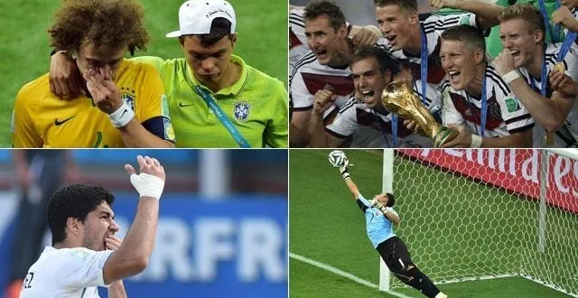 photo le brésil, l'allemagne, luis suarez, keylor navas ont crevé l'écran pendant cette coupe du monde. &copy; photos : afp.