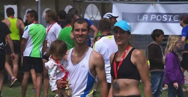 photo cindy dupuis, adepte du cross et du 10 km, est maman d'une petite fille de 14 mois, naomy. &copy; d.r.