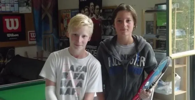 photo alexis badard et alexandre richter ont réalisé un point venu d'ailleurs. &copy; jean-marc chabot