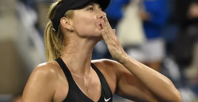 photo maria sharapova &copy; photo : afp