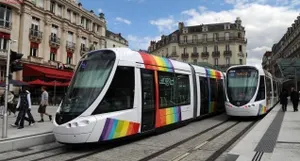 photo état du tramway à angers