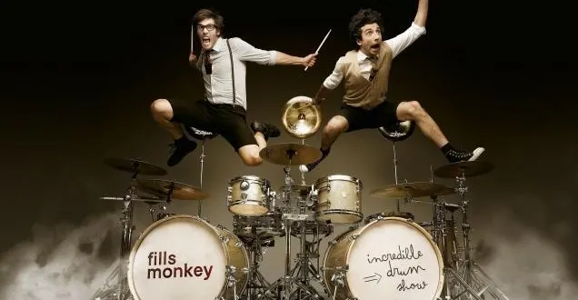 photo coulaines. fills monkey à bebop : « du rythme et de l’humour » [vidéos] &copy; deux batteurs pour un groupe comme on en voit peu. photo dr s. gosset