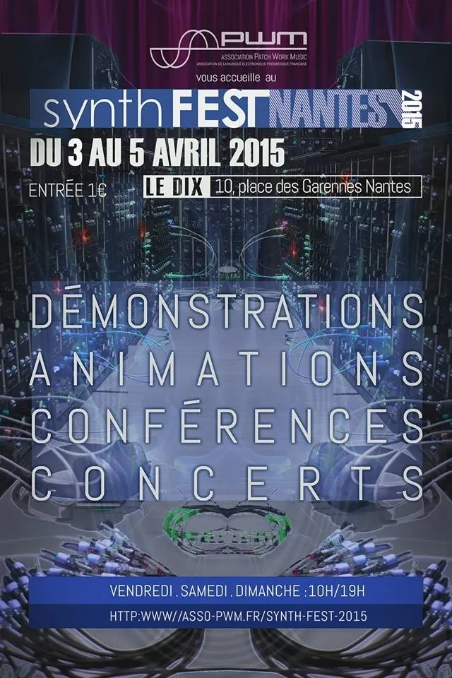SynthFest 2015 festival nantais du synthétiseur internaute Nantes