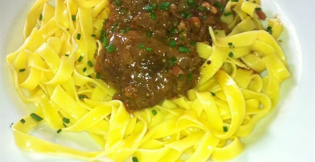 photo joue de bœuf à la bière et au miel