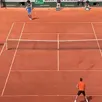 photo l'incroyable échange entre nadal et djokovic à l'occasion des 1/4 de finale de roland garros.