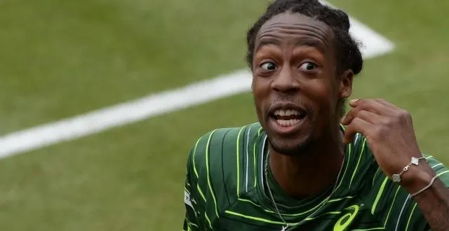 photo gaël monfils a encore fait le show à stuttgart. &copy; photo : afp