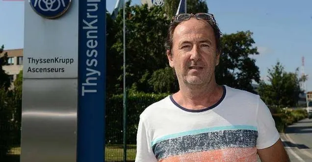 photo l'interview. pascal bouet : « thyssen, un gâchis humain et industriel » &copy; photo le courrier de l'ouest - laurent combet