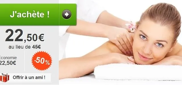 photo bon plan : détendez-vous le temps d'une parenthèse sensorielle avec le modelage californien