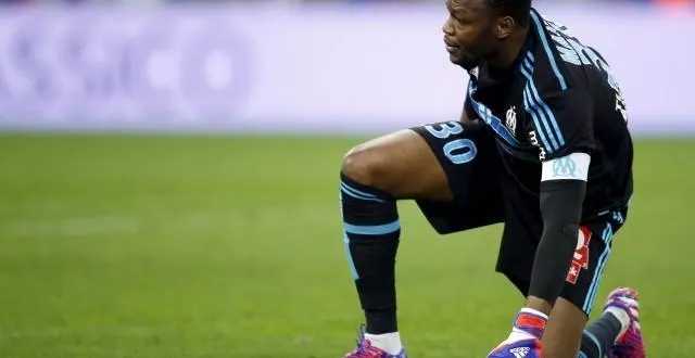photo l'olympique de marseille s'est largement imposé face à l'étoile sportive du sahel 5 buts à 1. le but tunisien est venu d'un penalty qui a pris steve mandanda de court. &copy; photo : reuters