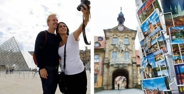 photo plutôt selfie ou carte postale en vacances ? &copy; reuters/epa