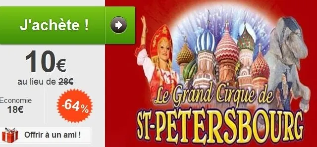 photo bon plan : laissez-vous émerveiller par le grand cirque de saint pétersbourg