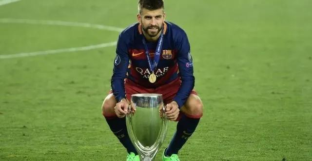 photo cest après la victoire en supercoupe deurope que gérard piqué a chambré le real &copy; photo : afp