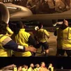 photo un haka sur le tarmac de l'aéroport
