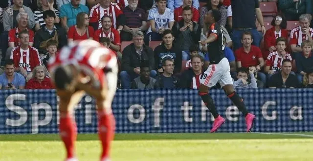 photo anthony martial s'est de nouveau montré décisif pour manchester united. &copy; photo : reuters
