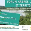 photo forum arbres, arbustes et territoires au lycée le fresne angers