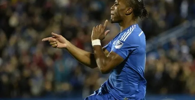photo le doublé de drogba a permis à montréal de l'emporter sur toronto pour le dernier match de la saison régulière. &copy; photo : usa today