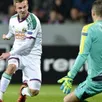 photo philipp schobesberger a probablement marqué le but le plus original de la soirée de jeudi en ligue europa, avec le rapid de vienne face au viktoria plzen.