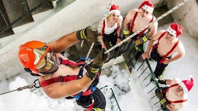 Insolite. Après les pompiers et les Dieux du stade, les soignants