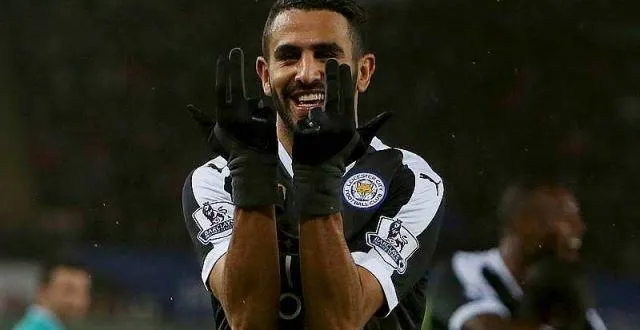 photo riyad mahrez aurait pu venir à l'om. &copy; photo : afp