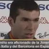 photo les supporters de barcelone n'hésite pas à dénicher des archives du nouveau coach du real madrid, zinédine zidane.