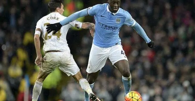 photo yaya touré, 2e du classement du joueur africain de l'année. &copy; photo: afp.