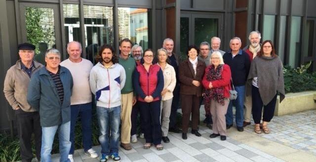 photo les membres du conseil d'administration de l'association mémoires du sel. © ouest-france