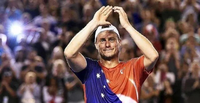 photo le tennisman australien lleyton hewitt a fait ses adieux au tennis lors de l'open d'australie, à melbourne. &copy; photo : epa/maxppp