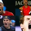photo de rage, de douleur mais aussi de bonheur. les tennismen et tenniswomen sont souvent très expressifs lorsqu’ils crient. démonstration à l’open d'australie, à melbourne.