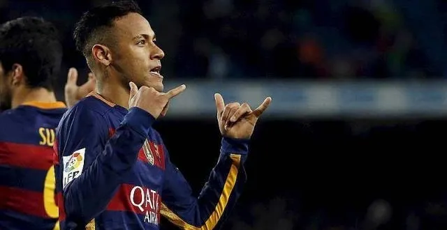 photo tout comme messi et suarez, neymar a brillé contre le celta vigo. &copy; photo : reuters