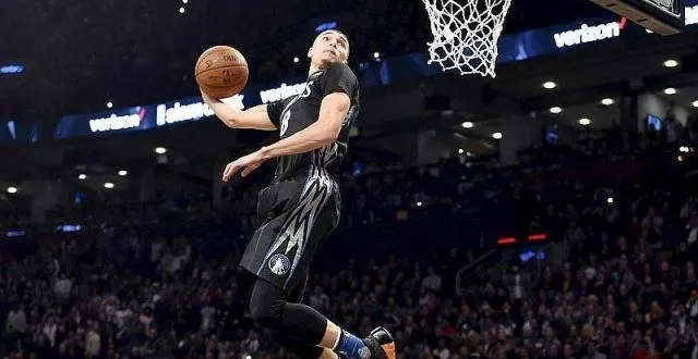 photo lavine a remporté le concours de dunks du all star game. &copy; photo : usa today
