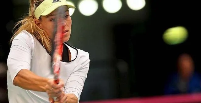 photo la n°2 mondiale angelique kerber quitte le tournoi de doha dès le deuxième tour. &copy; photo : afp