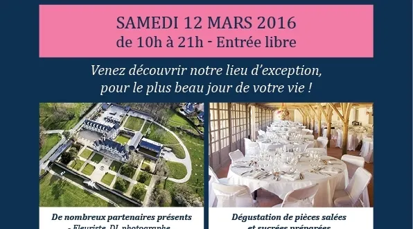 photo journée du mariage - portes ouvertes au château de la perrière