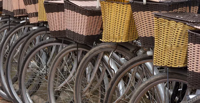 photo vélo : je voyage léger avec mon porte-bagages