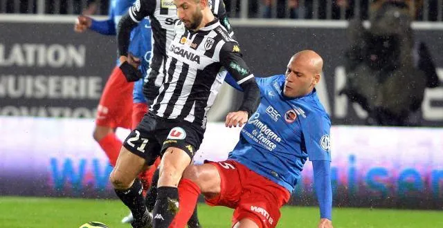photo yoann andreu a été sanctionné d'un match par le club. tout comme gaël angoula. &copy; joel le gall