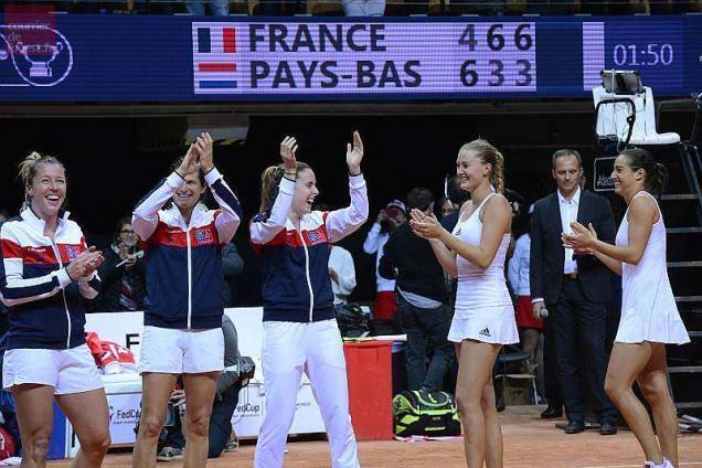 Trélazé. Tennis - Fed Cup : Les Bleues Battent Les Pays-Bas Et Sont En ...