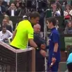 photo killian, 14 ans, est ramasseur de balles à roland-garros. ce dimanche, il a échangé quelques balles sur le central avec stan wawrinka, le tenant du titre.