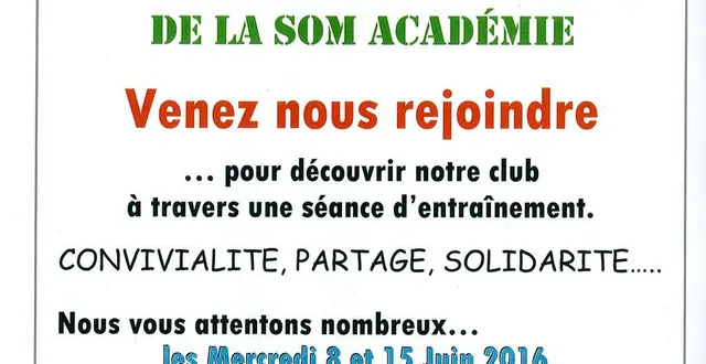 photo portes ouvertes de la som academie...