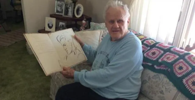 photo arnold pederson a reçu le portrait chez lui, à duluth, dans le minnesota (états-unis). &copy; dr