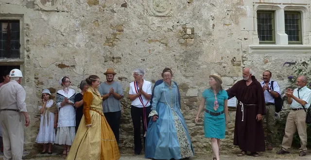 photo les mystères du prieuré théâtralisés