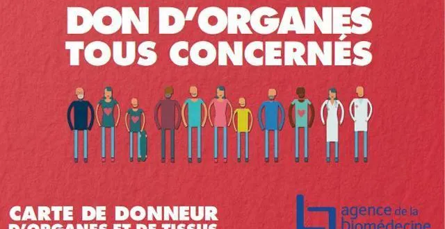 photo l'agence de la biomédecine organise la campagne « don d'organes?: nous sommes tous concernés » à l'occasion de la journée nationale de mercredi consacrée à ces dons. &copy; agence de la biomédecine