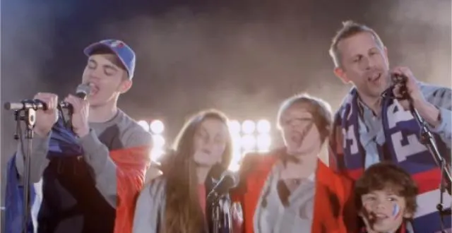 photo les français ont rivalisé d'imagination pour rendre hommage aux bleus. &copy; skipe the use / youtube