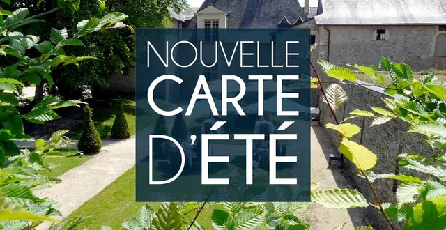 photo nouvelle carte d'été au château de la perrière