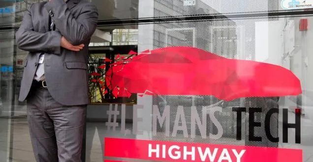 photo eric gerondeau (stmicroelectronics), l'un des principaux défenseurs de la candidature du mans. &copy; photo archives « le maine libre », yvon loué