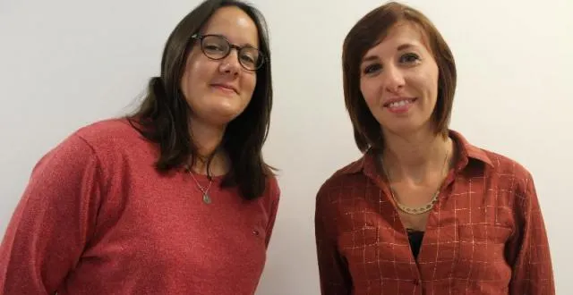 photo maëva charlot, conseillère en mobilité, et aline lindner, conseillère en insertion, à l’étape. &copy; ouest-france