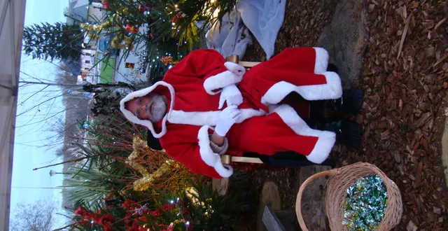 photo photo avec la père noël