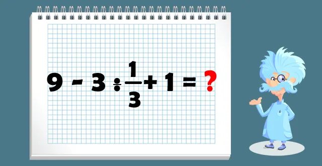 photo [jeu] saurez-vous résoudre cette opération ?