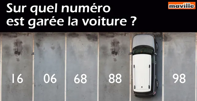 photo [jeu] sur quel numéro est garée la voiture ?