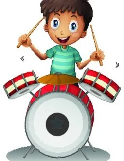 photo cours initiation jeunes enfants  dès 5 ans batterie percussions claviers piano synthétiseur