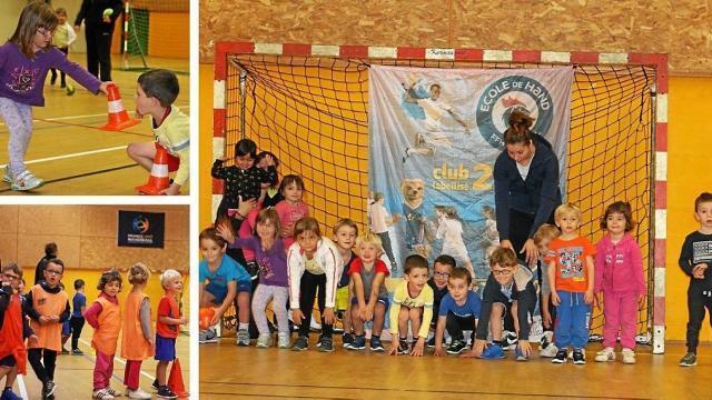 Dès 4 ans, après l'école, les enfants ont hand-ball - Nantes